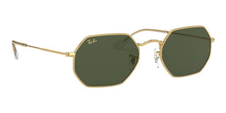 Ray-Ban OCTAGONAL RB 3556 LEGEND GOLD unisex Gold Geometric Sunglasses