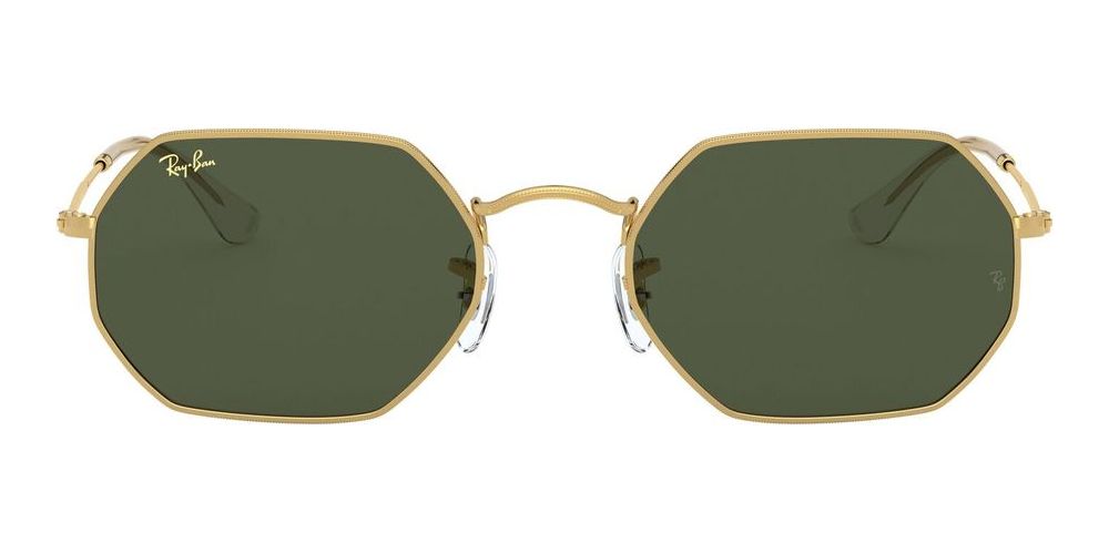 Ray-Ban OCTAGONAL RB 3556 LEGEND GOLD unisex Gold Geometric