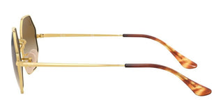 Ray-Ban OCTAGON RB 1972 unisex Gold Geometric Sunglasses