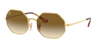 Ray-Ban OCTAGON RB 1972 unisex Gold Geometric Sunglasses