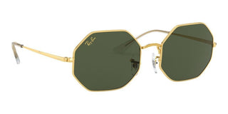 Ray-Ban OCTAGON RB 1972 LEGEND GOLD unisex Gold Geometric Sunglasses