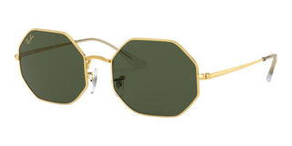 Ray-Ban OCTAGON RB 1972 LEGEND GOLD unisex Gold Geometric Sunglasses
