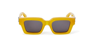 Off-White OERI008 VIRGIL M unisex Yellow Squared Sunglasses