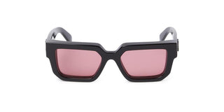 Off-white Oeri146 Silverstone Unisex Black Squared Sunglasses