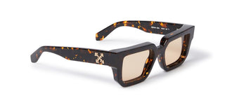 Off-white Oeri146 Silverstone Unisex Havana Squared Sunglasses