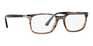 Persol OFFICINA PO 3189V men Grey Geometric Eyeglasses
