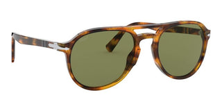 Persol OFFICINA PO 3235S unisex Brown Pilot Sunglasses