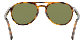 Persol OFFICINA PO 3235S unisex Brown Pilot Sunglasses
