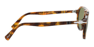 Persol OFFICINA PO 3235S unisex Brown Pilot Sunglasses
