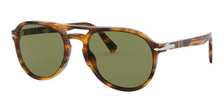 Persol OFFICINA PO 3235S unisex Brown Pilot Sunglasses