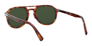 Persol OFFICINA PO 3235S unisex Havana Pilot Sunglasses