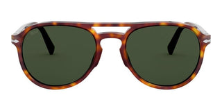 Persol OFFICINA PO 3235S unisex Havana Pilot Sunglasses