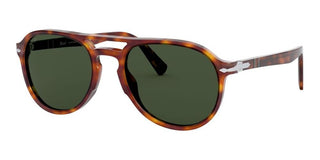 Persol OFFICINA PO 3235S unisex Havana Pilot Sunglasses