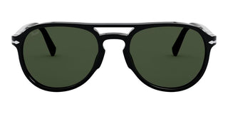 Persol OFFICINA PO 3235S unisex Black Pilot Sunglasses