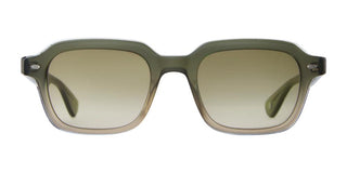 GARRETT LEIGHT OG FREDDY P SUN unisex Green Squared Sunglasses