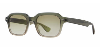 GARRETT LEIGHT OG FREDDY P SUN unisex Green Squared Sunglasses