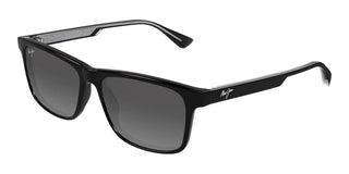 Maui Jim OKINA MJ0587S men Black Squared Sunglasses