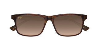 Maui Jim OKINA MJ0587S men Havana Squared Sunglasses