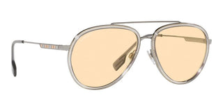 Burberry OLIVER BE 3125 men Grey Pilot Sunglasses