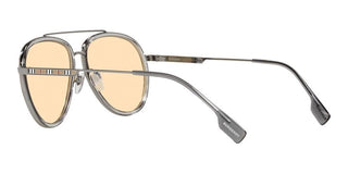 Burberry OLIVER BE 3125 men Grey Pilot Sunglasses