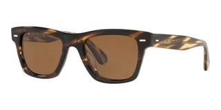 Oliver Peoples OLIVER SUN OV 5393SU men Havana Squared Sunglasses