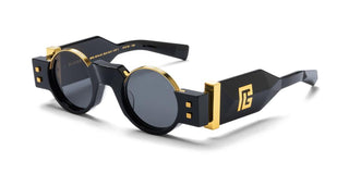 Balmain OLIVIER-II LIMITED EDITION unisex Black Round Sunglasses