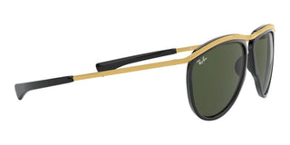 Ray-Ban OLYMPIAN AVIATOR RB 2219 unisex Black Pilot Sunglasses