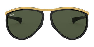 Ray-Ban OLYMPIAN AVIATOR RB 2219 unisex Black Pilot Sunglasses
