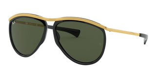 Ray-Ban OLYMPIAN AVIATOR RB 2219 unisex Black Pilot Sunglasses