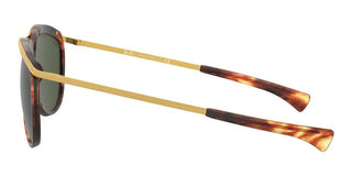 Ray-Ban OLYMPIAN AVIATOR RB 2219 unisex Havana Pilot Sunglasses