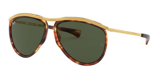 Ray-Ban OLYMPIAN AVIATOR RB 2219 unisex Havana Pilot Sunglasses