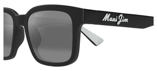 Maui Jim Opio Mj0616s Unisex Black Squared Sunglasses