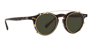 Oliver Peoples OP-13 CLIP ON OV 5504C unisex Gold Round Eyeglasses