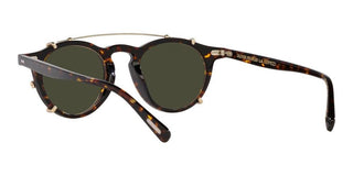 Oliver Peoples OP-13 CLIP ON OV 5504C unisex Gold Round Eyeglasses