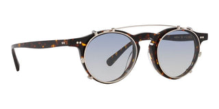 Oliver Peoples OP-13 CLIP ON OV 5504C unisex Silver Round Eyeglasses