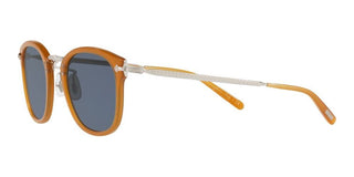 Oliver Peoples OP-506 SUN 5350S men Brown Geometric Sunglasses