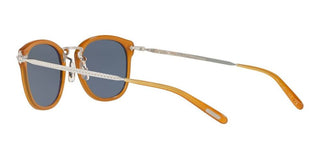 Oliver Peoples OP-506 SUN 5350S men Brown Geometric Sunglasses