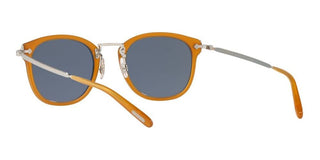 Oliver Peoples OP-506 SUN 5350S men Brown Geometric Sunglasses