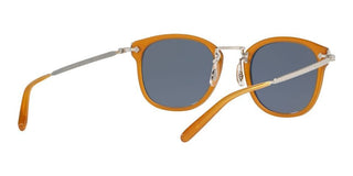 Oliver Peoples OP-506 SUN 5350S men Brown Geometric Sunglasses