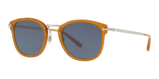 Oliver Peoples OP-506 SUN 5350S men Brown Geometric Sunglasses