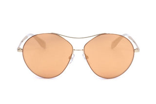 Adidas Originals OR0001 women Gold Round Sunglasses