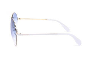 Adidas Originals OR0001 women Gold Round Sunglasses