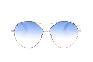 Adidas Originals OR0001 women Gold Round Sunglasses