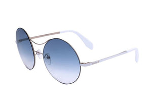 Adidas Originals OR0002 women Gold Round Sunglasses