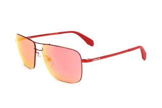 Adidas Originals OR0003 men Red Geometric Sunglasses