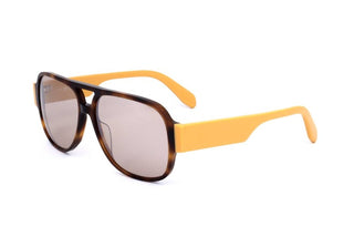 Adidas Originals OR0006 men Havana Geometric Sunglasses