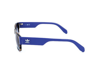 Adidas Originals OR0007 men Havana Geometric Sunglasses