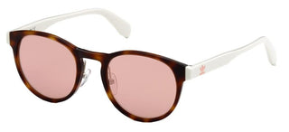 Adidas Originals OR0008-H men Havana Round Sunglasses