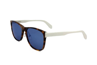 Adidas Originals OR0009-H men Havana Geometric Sunglasses
