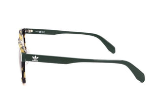 Adidas Originals OR0009-H men Havana Geometric Sunglasses